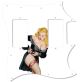 Pin Up Girl Black Negligee WH