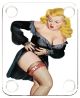 Pin Up Girl Black Negligee WH