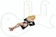 Pin Up Girl Black Negligee WH