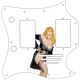 Pin Up Girl Black Negligee WH