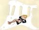 Pin Up Girl Black Negligee White - SSS Elite Strat
