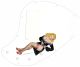 Pin Up Girl Black Negligee WH