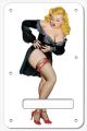 Pin Up Girl Black Negligee WH