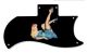 Pin Up Girl Blue Dress BK