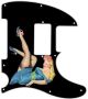 Pin Up Girl Blue Dress BK