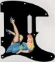 Pin Up Girl Blue Dress BK