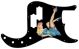 Pin Up Girl Blue Dress BK