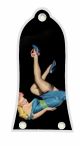Pin Up Girl Blue Dress BK