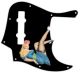 Pin Up Girl Blue Dress BK