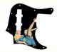 Pin Up Girl Blue Dress BK