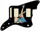 Pin Up Girl Blue Dress BK