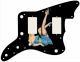 Pin Up Girl Blue Dress BK