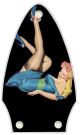 Pin Up Girl Blue Dress BK