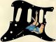 Pin Up Girl Blue Dress Black - SSS Elite Strat