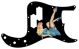 Pin Up Girl Blue Dress BK