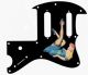 Pin Up Girl Blue Dress BK