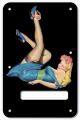 Pin Up Girl Blue Dress BK