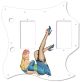 Pin Up Girl Blue Dress WH