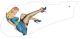 Pin Up Girl Blue Dress WH