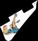Pin Up Girl Blue Dress WH