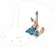 Pin Up Girl Blue Dress WH