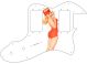 Pin Up Girl Dynamite White - Vintera '70s Tele Thinline