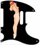 Pin Up Girl Dynamite Black - '52 ReIssue Tele