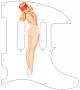 Pin Up Girl Dynamite White - Tele Nashville