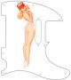 Pin Up Girl Dynamite White - Vintera '60s Tele