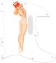 Pin Up Girl Dynamite White - American Elite Tele