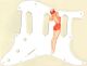 Pin Up Girl Dynamite White - SSS Hendrix Voodoo Strat