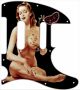 Pin Up Girl Eye Mask Black - Tele Nashville