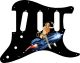 Pin Up Girl Giddy Up BK - Vintera '60s Strat