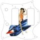 Pin Up Girl Giddy Up WH