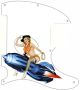 Pin Up Girl Giddy Up WH - Avril Lavigne Tele