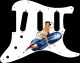 Pin Up Girl Giddy Up WH - Vintera '60s Strat