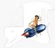 Pin Up Girl Giddy Up WH