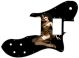 Pin Up Girl Gold Dress Black - Vintera '70s Tele Custom