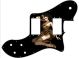 Pin Up Girl Gold Dress Black - '72 ReIssue Deluxe Tele