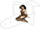 Pin Up Girl Gold Dress White - Vintera '70s Tele Thinline