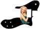 Pin Up Girl Green Dress Black - Vintera '70s Tele Custom