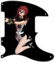 Pin Up Girl Harlequin Black - Tele Esquire