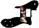 Pin Up Girl Harlequin Black - Vintera '70s Tele Custom