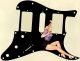 Pin Up Girl Harp Black - HSH 11 Hole Strat