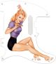 Pin Up Girl Harp White - American Elite Tele
