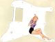 Pin Up Girl Harp White - H 11 Hole Strat
