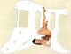 Pin Up Girl Kick High White - SSH 11 Hole Strat