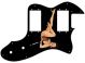 Pin Up Girl Kick High Black - Vintera '70s Tele Thinline