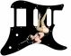 Pin Up Girl Kicking Legs BK