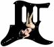 Pin Up Girl Kicking Legs BK